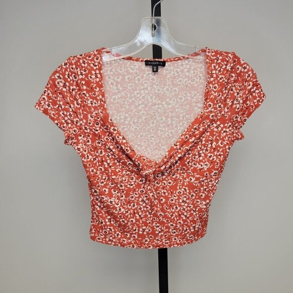 Dynamite Tops - DYNAMITE Tie Front Top